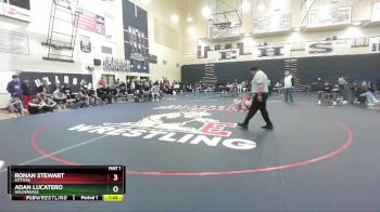 165 lbs Semifinal - Ronan Stewart, Kittitas vs Adan Lucatero, Goldendale