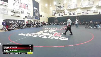 165 lbs Semifinal - Ronan Stewart, Kittitas vs Adan Lucatero, Goldendale