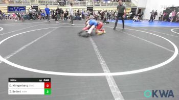 112 lbs Consi Of 8 #2 - Davis Klingenberg, D3 Wrestling Cluib vs Zane Seifert, Team Guthrie Wrestling