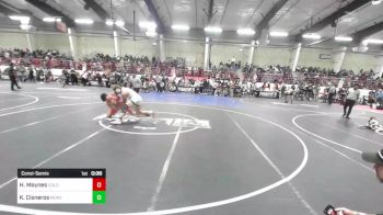 157 lbs Consolation - Hassin Maynes, Colorado Outlaws vs Kevin Cisneros, Monte Vista Takedown Club