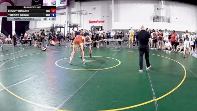 190 lbs Cons. Round 3 - Brody Wingate, Trojan Wrestling Academy vs Brody Grimm, Ohio
