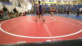 160 lbs Rr Rnd 3 - BROOKLYNN MCKINNEY, Team Tulsa Wrestling Club vs Ray Mosby, Pryor Tigers Wrestling