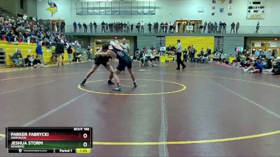 150 lbs Semifinal - Jeshua Storm, Newberg vs Parker Fabrycki, Sherwood