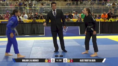 Alice Trost Da Silva vs Wailani K. M. Moraes 2025 Pan Kids Jiu-Jitsu IBJJF Championship