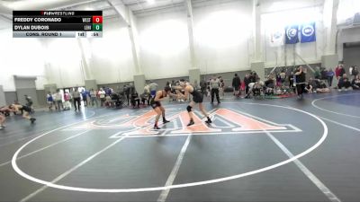 138 lbs Cons. Round 1 - Dylan Dubois, Lehi vs Freddy Coronado, West