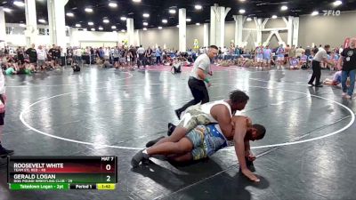 285 lbs Round 4 (6 Team) - Gerald Logan, Dog Pound Wrestling Club vs Roosevelt White, Team STL Red