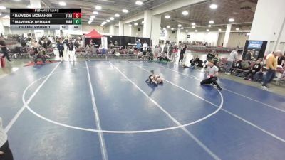 45 lbs Champ. Round 1 - Dawson McMahon, Utah vs Maverick DeHaan, Idaho