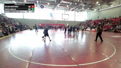 94 lbs Semifinal - Dylan Martinez, Eastwood Middle vs Zeus Carillo, Riverside Middle