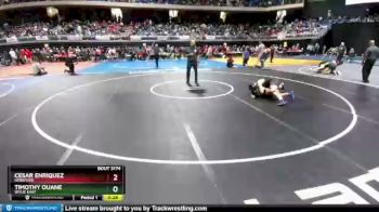 5 lbs Cons. Round 1 - Timothy Ouane, Wylie East vs Cesar Enriquez, Hereford