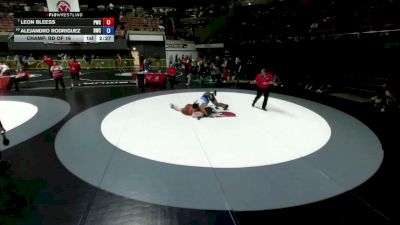 190 lbs Champ. Rd Of 16 - Leon Bleess, Peninsula Wrestling Club vs Alejandro Rodriguez, Driller Wrestling Club