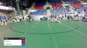 132 lbs Cons 32 #1 - Max Rosen, Illinois vs Aaron Callirgos, Arizona