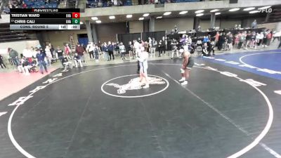 215 lbs Cons. Round 5 - Chris Cali, Unattached vs Tristian Ward, Unattached