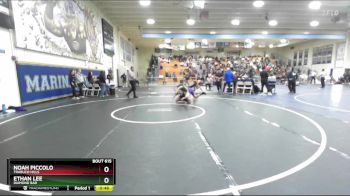 126 lbs Cons. Round 2 - Ethan Lee, Diamond Bar vs Noah Piccolo, Trabuco Hills