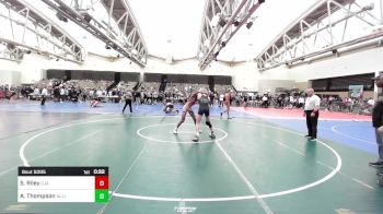 128-I lbs Consi Of 8 #2 - Shawn Riley, CJA vs Ashton Thompson, Alliance Wrestling Club