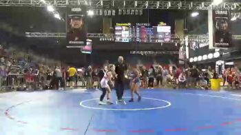 100 lbs Consi Of 32 #2 - Caley Kling, Colorado vs Jhaile De Guzman, Washington