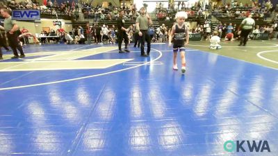 49 lbs Semifinal - Waylon Macke, F-5 Grappling vs Ethan Taylor, Lexington Wrestling Club