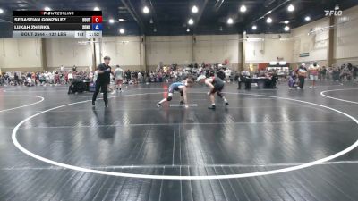 132 lbs Semifinal - Sebastian Gonzalez, Southwest Eagles vs Lukah Zherka, Sons Of Thunder, FL