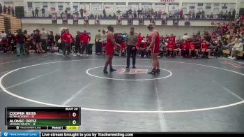 215 lbs Semis & 3rd Wb (16 Team) - Alonso Ortiz, Jackson County vs Cooper Reiss, Glynn Academy