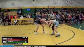 126 lbs Champ. Round 2 - Bryce Russell, MEDINA vs Brett Hogan, LOVELAND