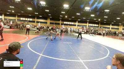 74 lbs Quarterfinal - Riley Tarnow, Powerline WC vs Archie Mendez, Nevada Elite