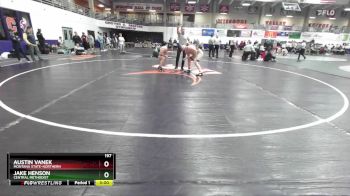 197 lbs Cons. Round 7 - Austin Vanek, Montana State-Northern vs Jake Henson, Central Methodist