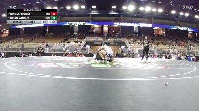 175 lbs Champ. Round 3 - Nikolai McKay, Carolina Forest vs Brian Wright, Camden County