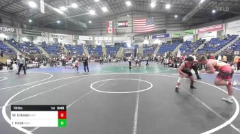 190 lbs 3rd Place - Wyatt Urkoski, HPC Maulers vs Ian Hook, Rapid City Cobblers