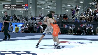 60 kg Semis - Manuel Saldate, Beaver Dam Wrestling Regional Training Center vs Saxton Scott, Central Valley RTC