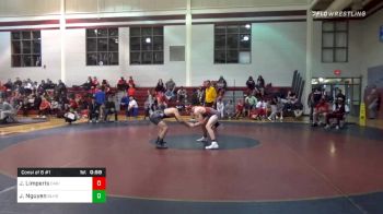 160 lbs Consolation - Jack Limperis, Cardinal Gibbons vs Jimmy Nguyen, Bishop Lynch High School