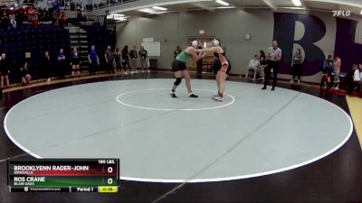 190 lbs. Cons. Round 2 - Ros Crane, Blair Oaks vs Brooklyenn Rader-johnson, Kirksville