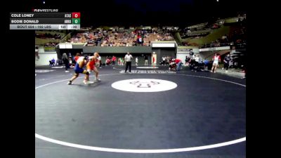 192 lbs Consi Of 8 #1 - Cole Loney, Atascadero vs Bodie Donald, Arroyo Grande