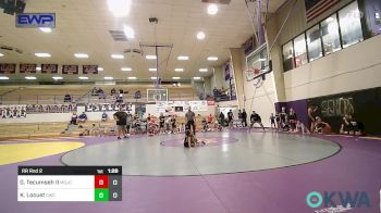 43 lbs Rr Rnd 2 - Geronimo Tecumseh II, Mojo Grappling Academy vs Kollyn Locust, Cowboy Wrestling Club