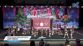 Texas Allstar Cheer and Dance - Lady Reign [2024 L3 Senior - D2] 2024 Spirit Celebration Christmas Grand Nationals