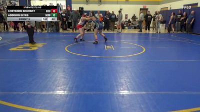 118 lbs Consy 2 - Cheyenne Skursky, Redbank WC vs Addison Elyes, Norwin