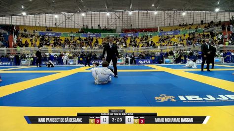 Fahad Mohamad Hassan vs Kaio Panisset De Sá Deglane 2026 IBJJF Brasileiro Kids