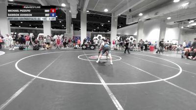 U20 Freestyle FS - 65 lbs Cons. Round 6 - Michael Pizzuto, DMV RTC vs Dawson Johnson, Minnesota - RTC