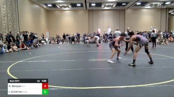 150 lbs Round Of 16 - Sebastian Barajas, Silverback WC vs Isreal Gutierrez, Rebels WC