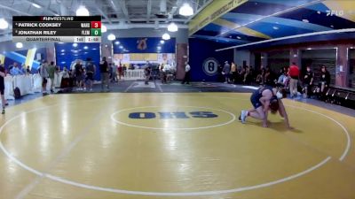 132 Gold Quarterfinal - Jonathan Riley, Fleming Island vs Patrick Cooksey, Wakulla Hs