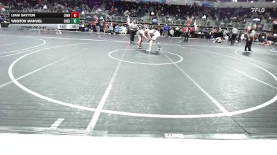 148 lbs Consi Of 8 #2 - Liam Dayton, Cherokee Trail HS vs Weston Manuel, Cherokee Trail HS
