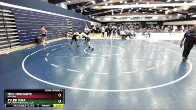 174 lbs Cons. Round 3 - Nick Montanye, Messiah vs Tyler Shea, Diplomat Wrestling Club