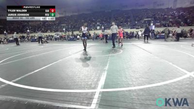 160 lbs Semifinal - Tyler Walden, Elgin Wrestling vs Jarius Johnson, Pitbull Wrestling Academy
