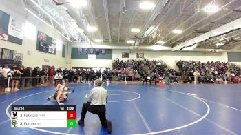 126 lbs Round Of 16 - John Fabrizio, Timberlane vs John Forcier, Bishop Guertin