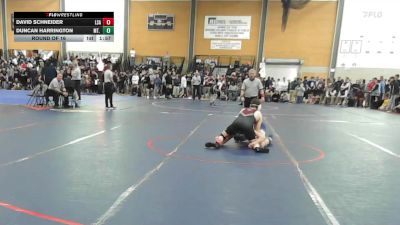 144 lbs Round Of 16 - David Schneider, La Salle Academy vs Duncan Harrington, Mt. Anthony Union