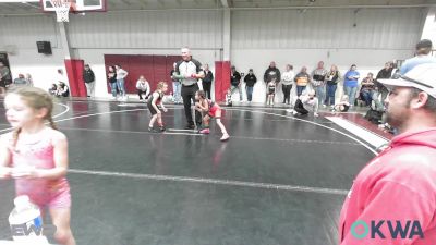 52-55 lbs Rr Rnd 1 - Avaline Shouse, Morrison Takedown Club vs Emmalyn Gibson, Wolfpak Wrestling