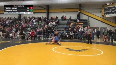 155 lbs Quarterfinal - Sarah Novak, Cedar Rapids Washington vs Hannah Pfab, Xavier