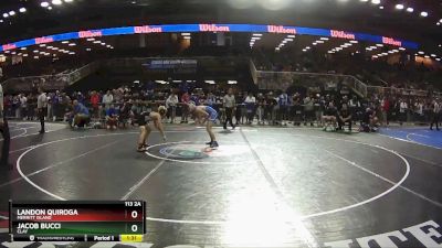 113 2A Semifinal - Jacob Bucci, Clay vs Landon Quiroga, Merritt Island