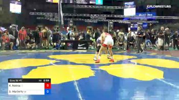 126 lbs Cons 32 #1 - Kobe Nelms, Texas vs Sean Moriarty, Maine