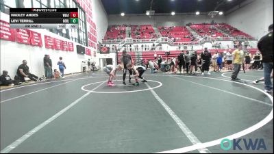 96 lbs Quarterfinal - Wheston Moudy, Division Bell Wrestling vs Rann Hutson, Husky WC