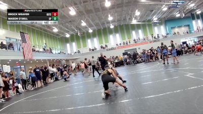 157 lbs Round 1 (4 Team) - Brock Weaver, The Outsiders vs Mason O`Dell, Gladiator Punishers