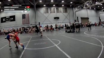 68 lbs Quarterfinal - Tanner Coyne, Stable vs Andryk Kenworthy, Iron Horse